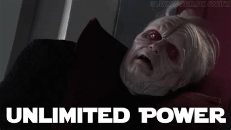 Palpatine Unlimited Power GIFs